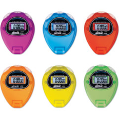 320 Rainbow Stopwatches, Set of 6