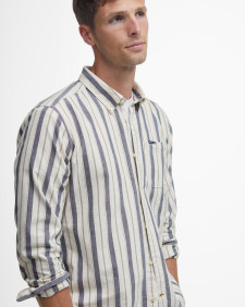 Longrock Tailored Long-Sleeved Shirt Whisper White
