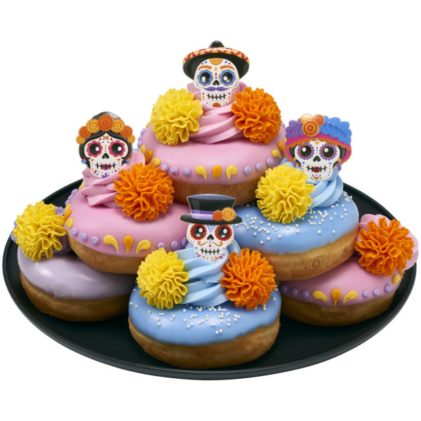 Marigold - Red 3 Free SugarSoft® Premium Edible Decorations