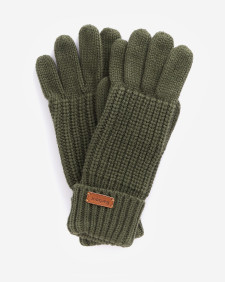 Saltburn Knitted Gloves Olive