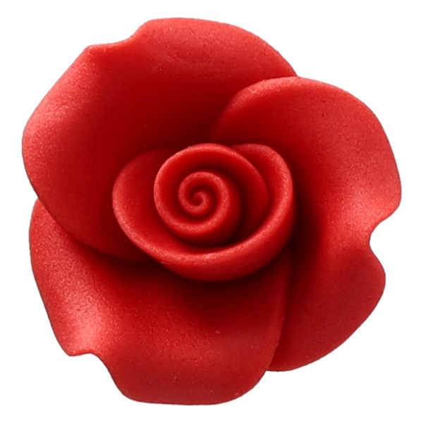 Red 1" Rose Made Simply™ SugarSoft® Premium Edible Decorations