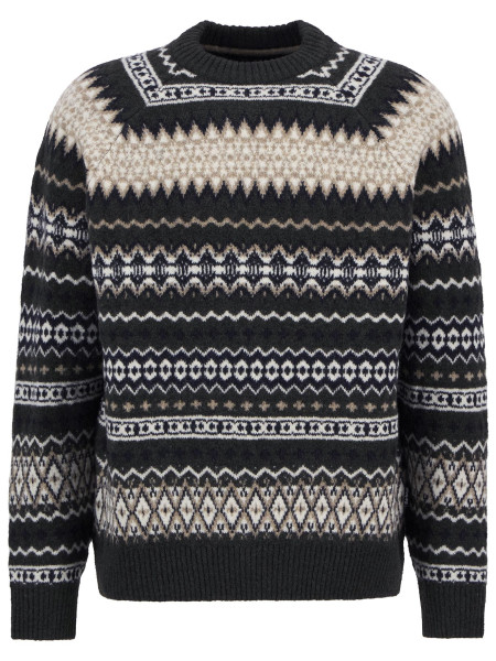 Hase Fair Isle Crew Neck Jumper