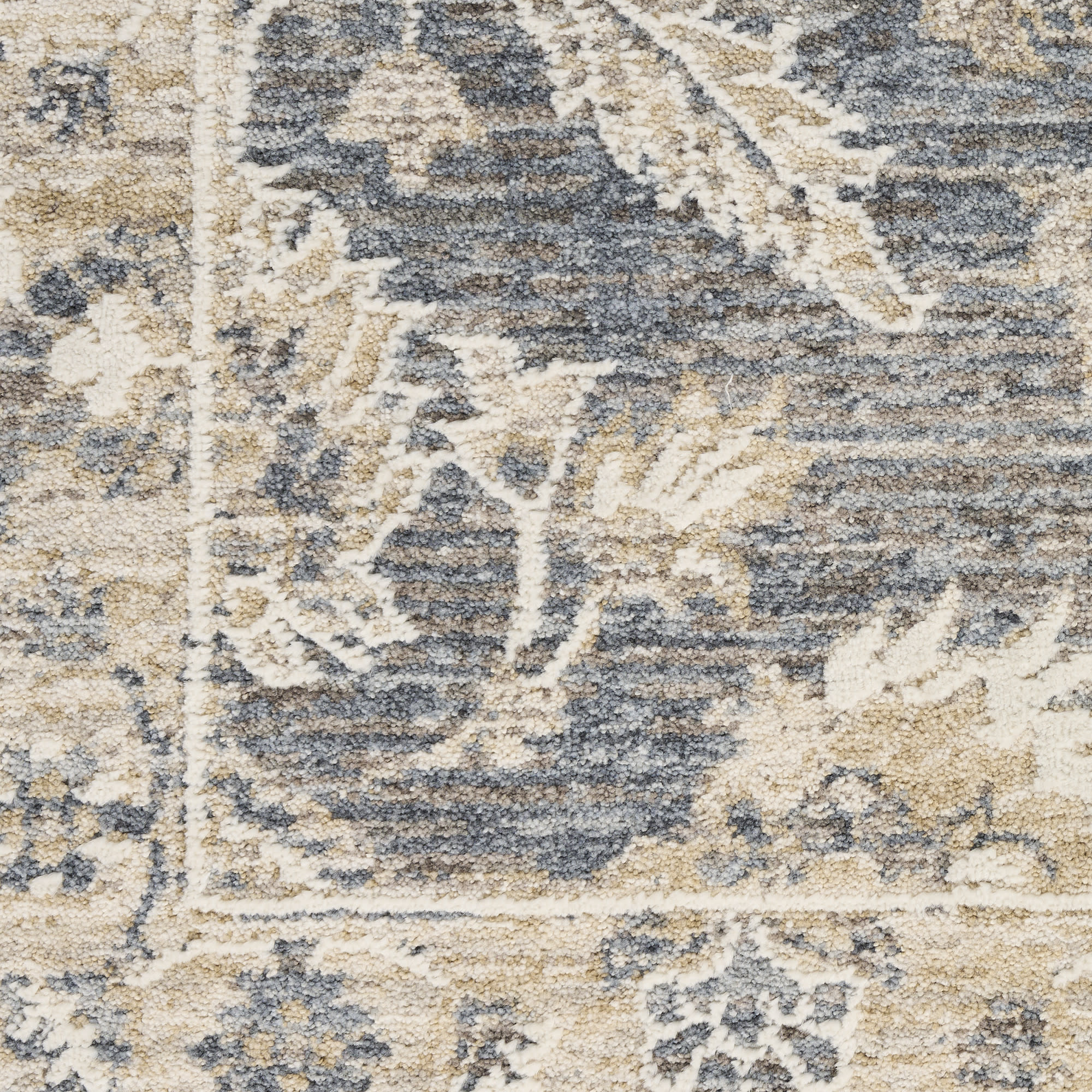 Nourison Retreat 7'10" x 10' Blue Vintage Indoor Rug