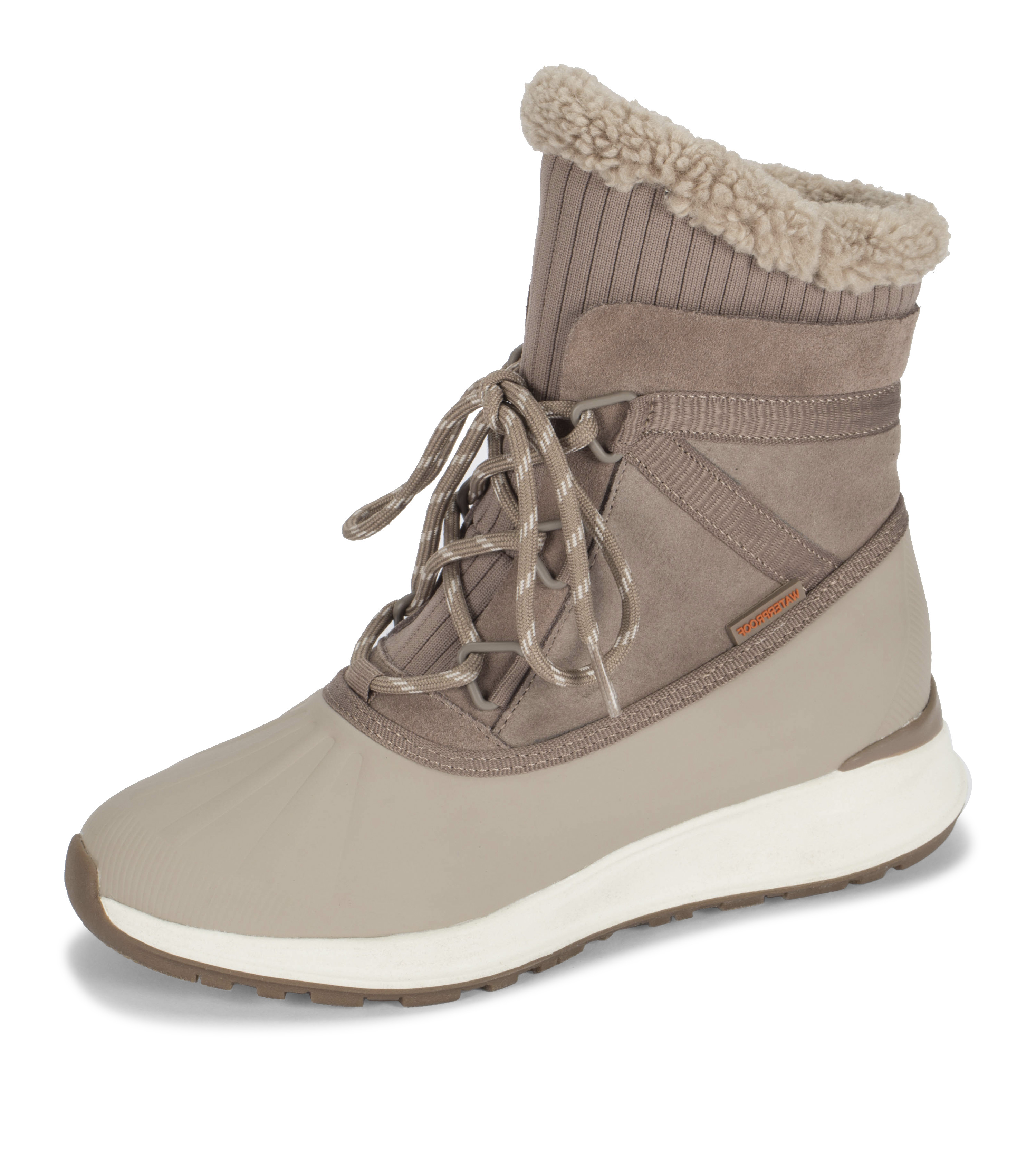 Baretraps BANDIE Women's Boots Taupe Suede Size 7 M (BT28443)
