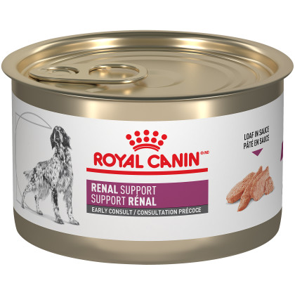 Royal Canin Veterinary Diet Canine Renal Support Early Consult Loaf in Sauce Canned Dog Food