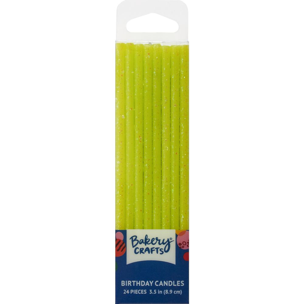 Image Cake Lime Green Slim Glitter