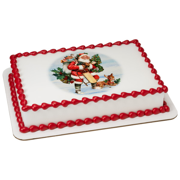 Delivering Toys PhotoCake® Edible Image®