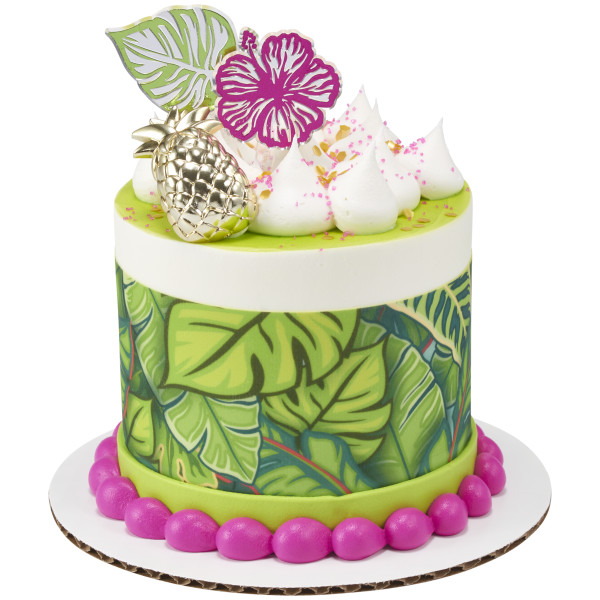 Polynesian Flair PhotoCake® Edible Image® Strips