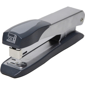 Executive Metal Stapler, Full Strip, Gray