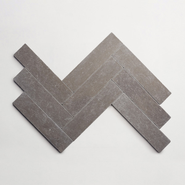 clé lapidary: pantry pavers | blade | tumbled | cashmere grey 