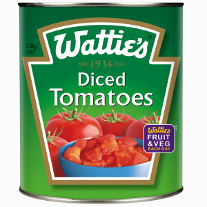 wattie's® diced tomatoes 2.8kg image