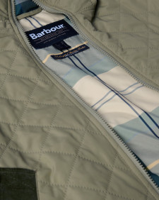 Maddy Quilted Jacket Dusky Green/Ancient