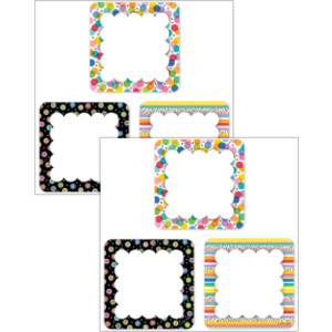 Pattern Play Cards 3 in Designer Cut-Outs, 2 Packs