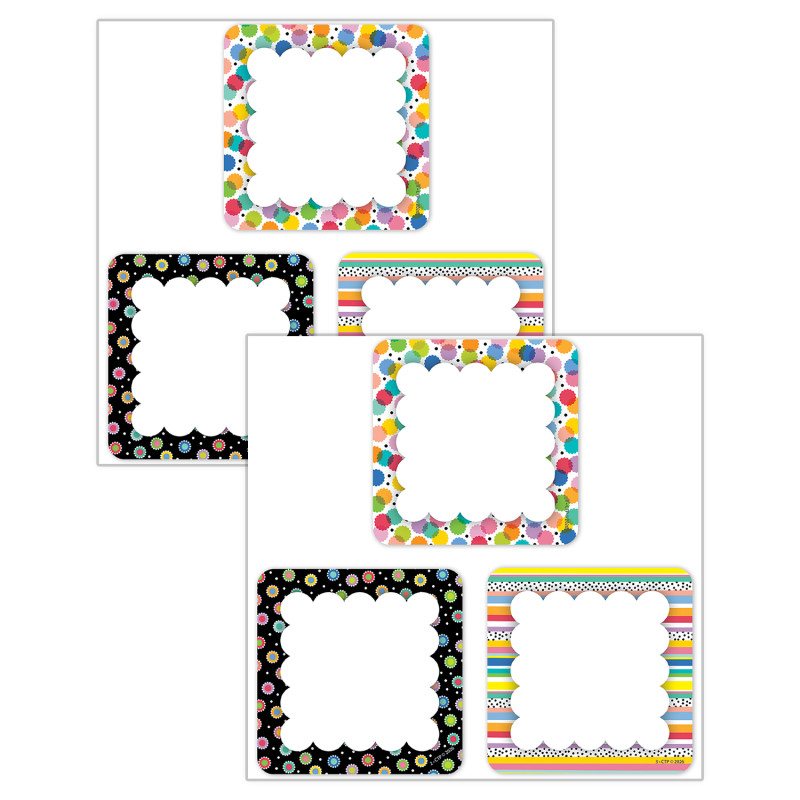 Pattern Play Cards 3 in Designer Cut-Outs, 2 Packs