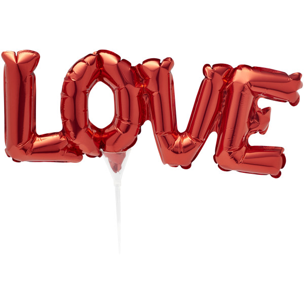 Inflatable Red LOVE Anagram® Cake Pic
