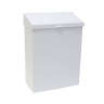 Hospeco, Menstrual Care Waste Receptacle, White