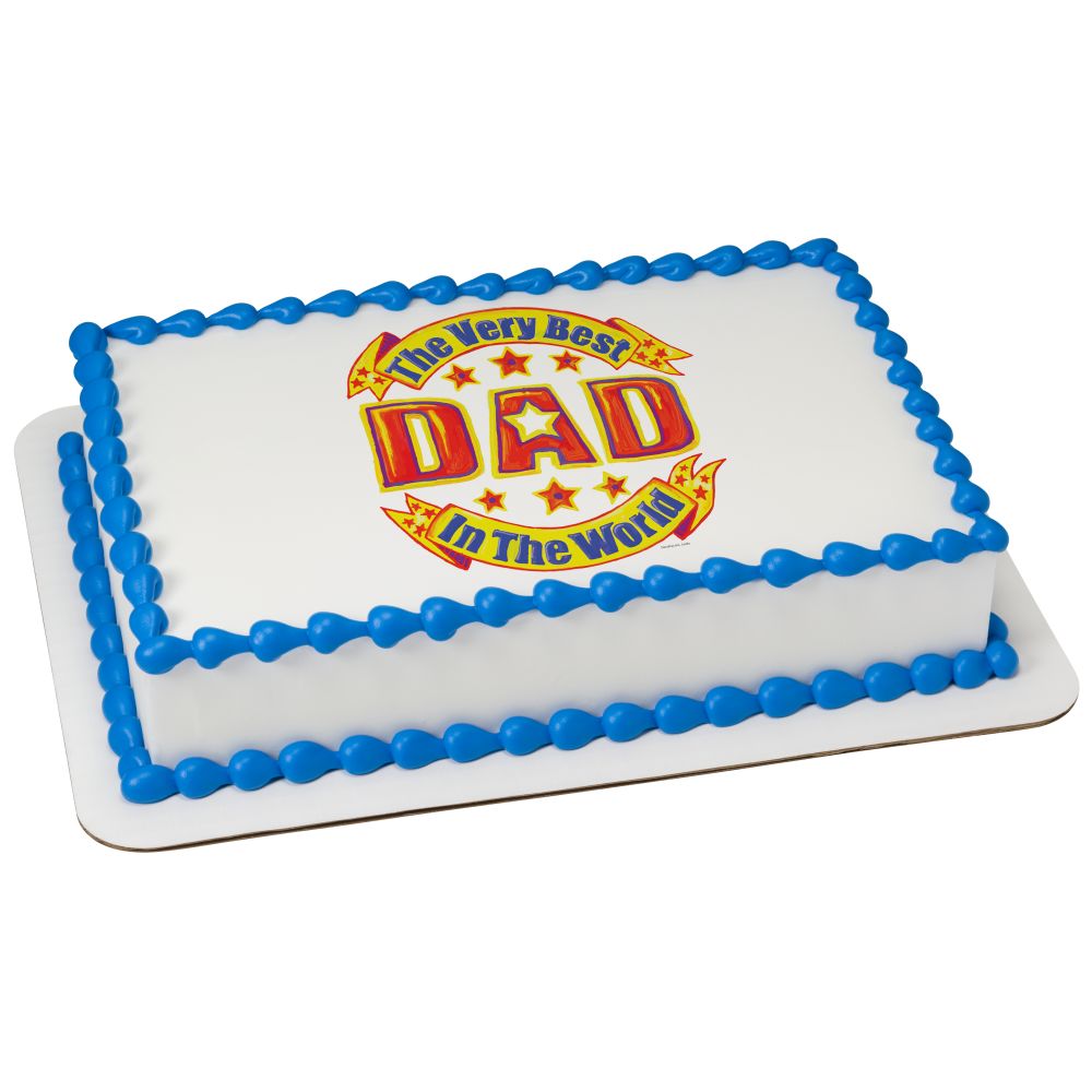 Image Cake Best Dad in the World