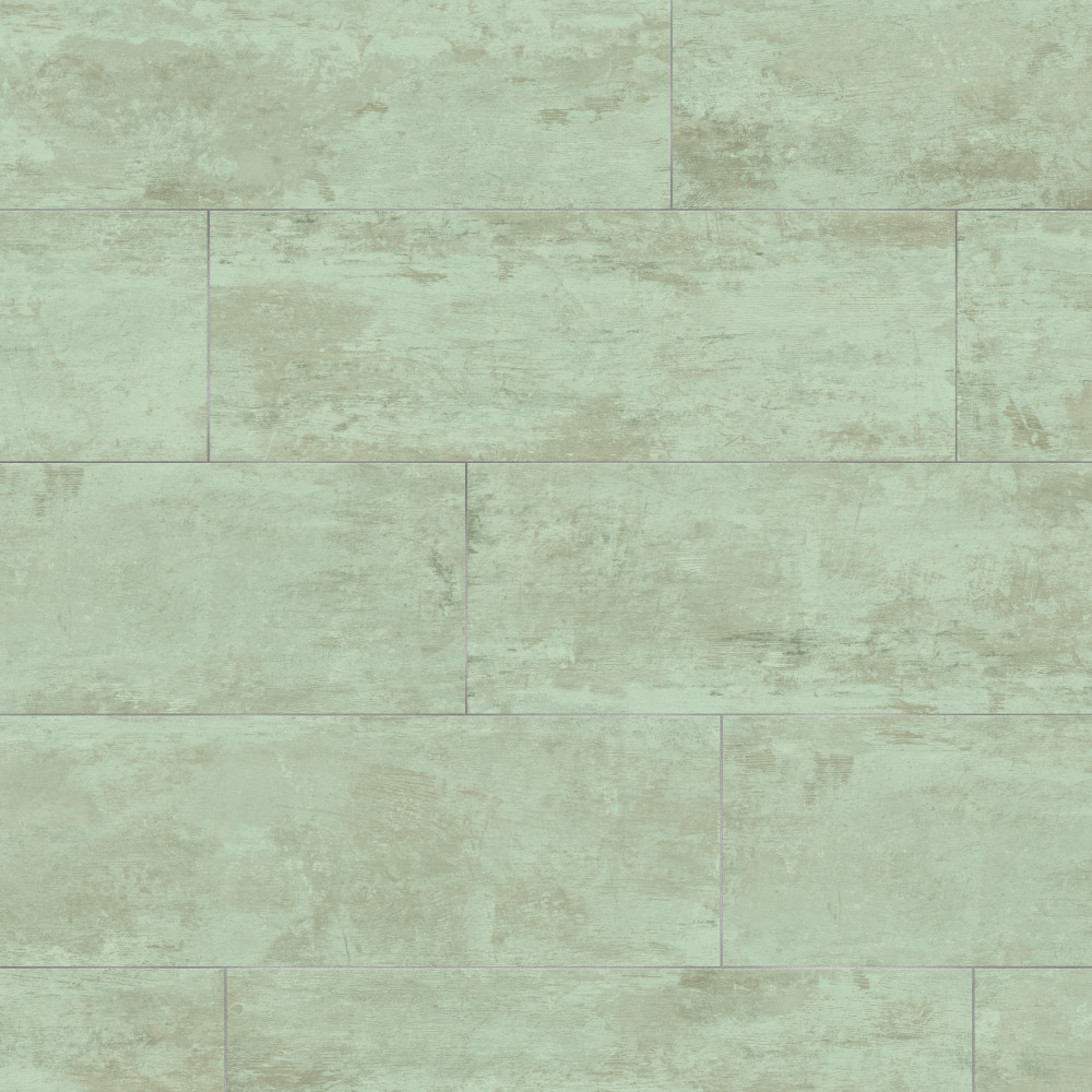 Habanera Verde 11-7/8 in. x 35-1/2 in. Ceramic Wall Tile