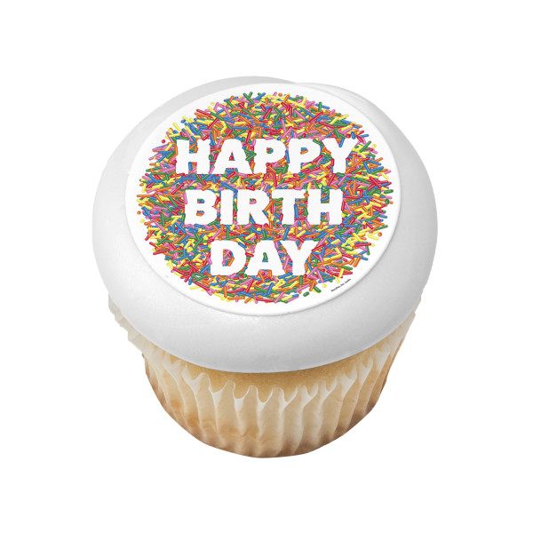 Happy Birthday PhotoCake® Edible Image®