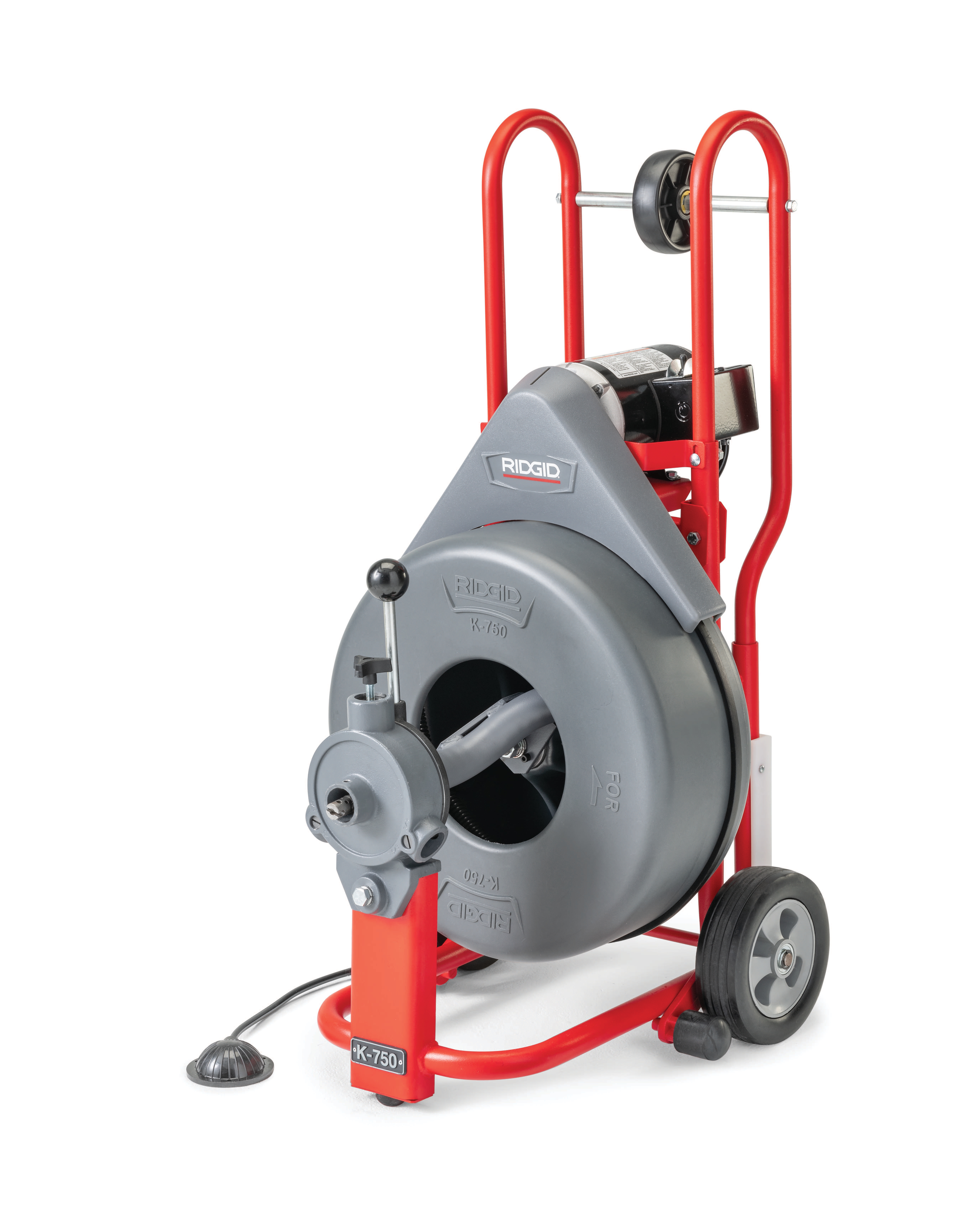 Machine with One Pair of Gloves, w/C-100 AUTOFEED, Standard 3/4" (20 mm) Tool Set, and: C-100, 100' (30.5 mm) x 3/4" (20 mm) Cable - Image 3
