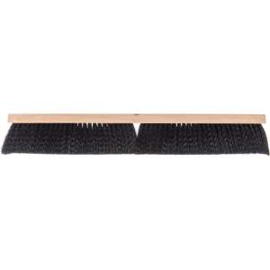 Carlisle, Flo-Pac, 24in, Sweep, Polypropylene Bristles, Black