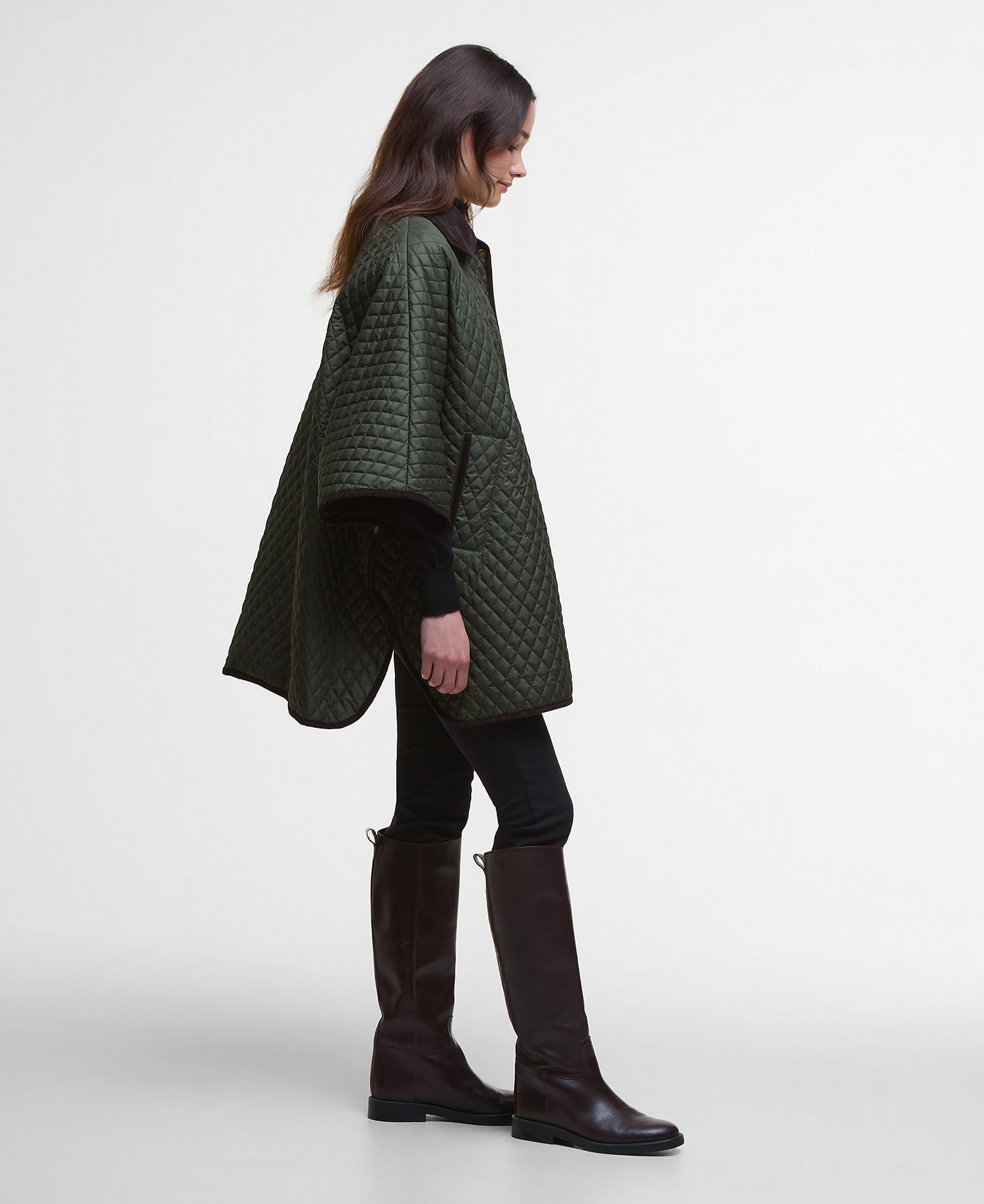 Oakham Quilted Cape image number 1