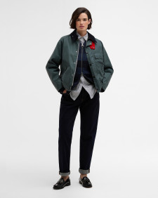 Giacca cerata Transport Paul Smith loves Barbour Dark Slate