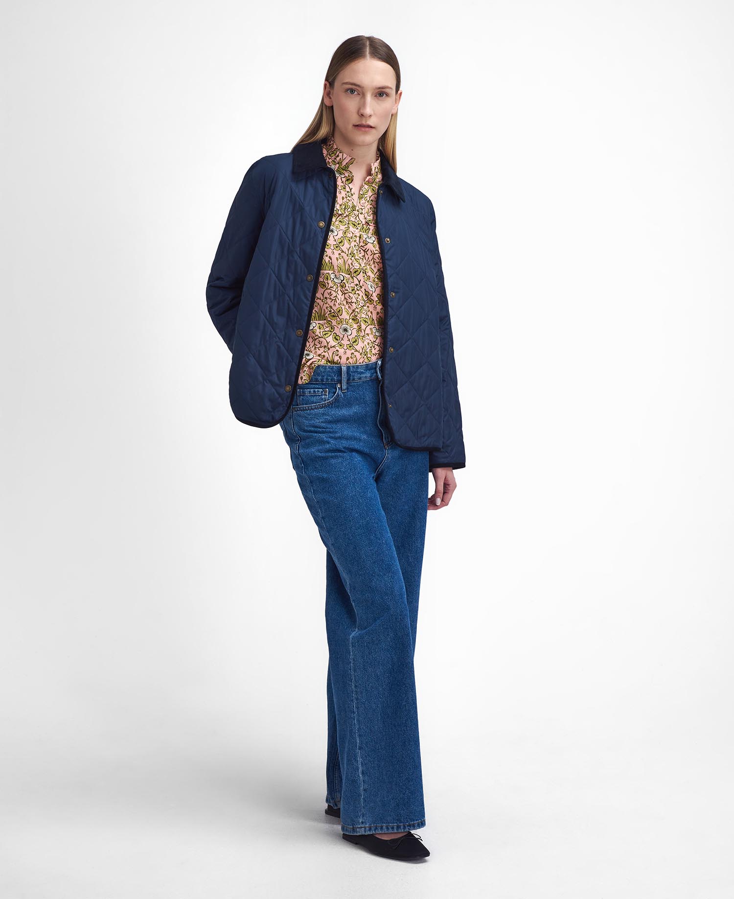 Barbour x William Morris Gallery Isabella Quilted Jacket image number 1