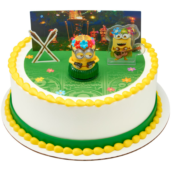 Despicable Me 3™ Hula Party PhotoCake® Edible Image® DecoSet® Background
