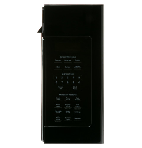 CONTROL PANEL ASSEMBLY  BLACK