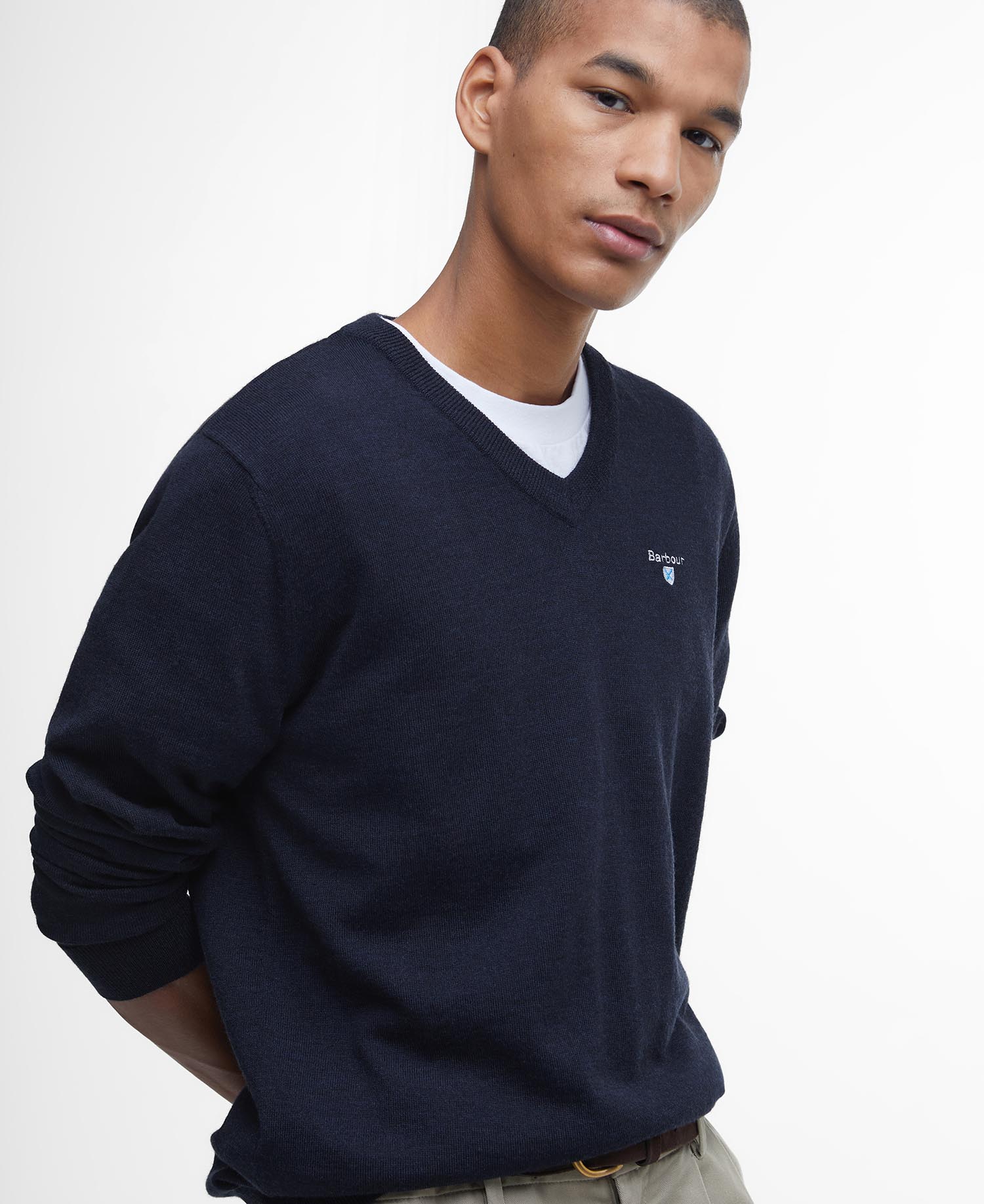Merino V-Neck Jumper image number 3