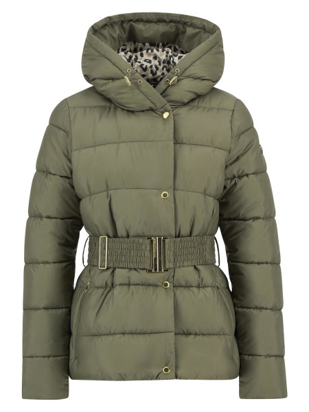 Short Track Line Puffer Jacket