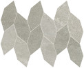 Tycoon Grey Mix 12-1/2×15 Leaf Mosaic