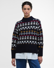 Rollkragenpullover Larisa Navy