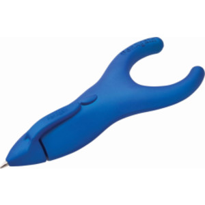 Ergo-Sof Retractable Ballpoint Pen, Blue, Black Ink