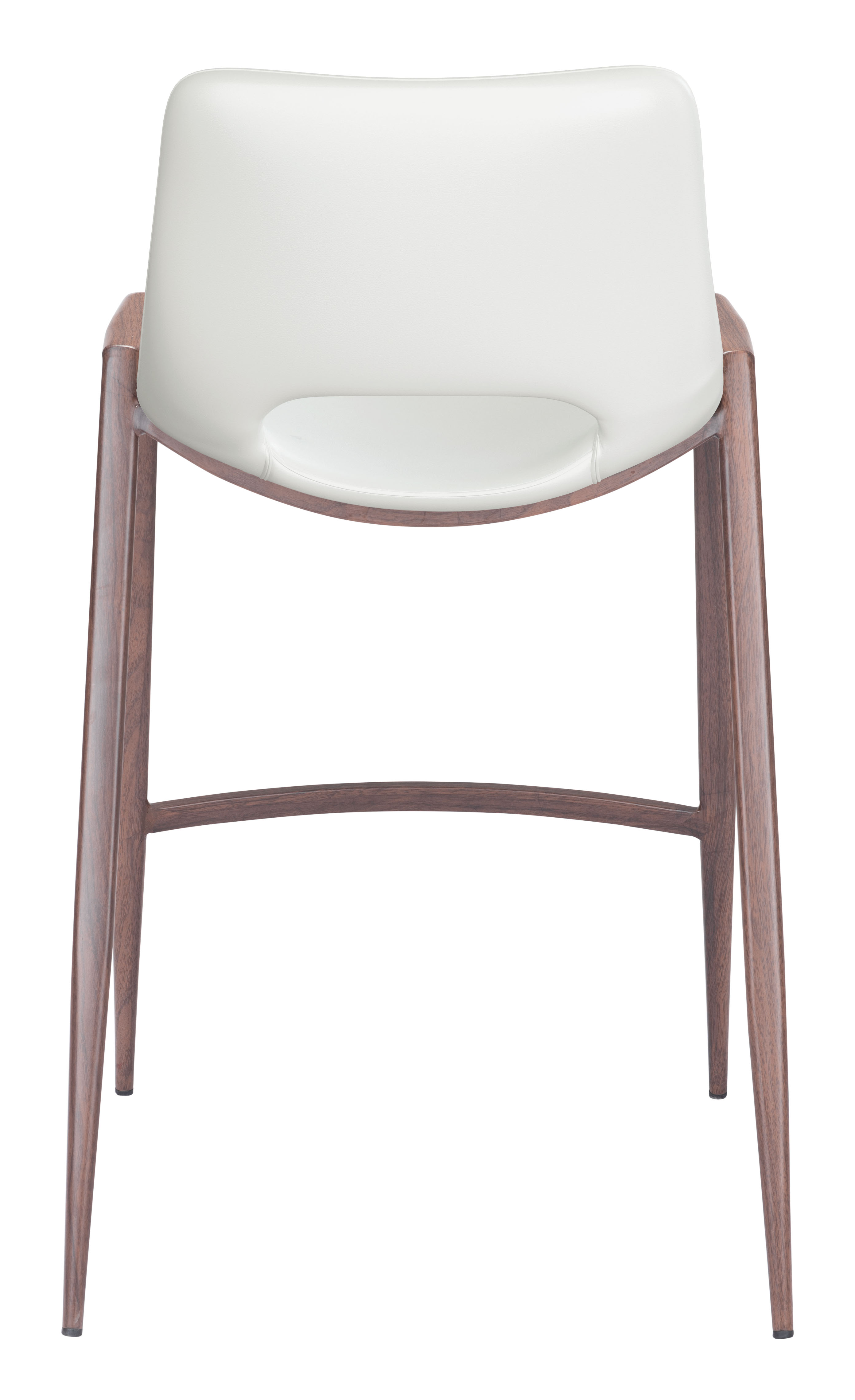 Desi Counter Stool (Set of 2) White & Walnut product image