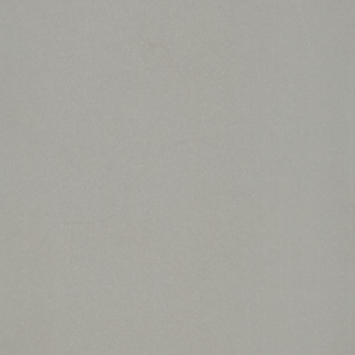 Smooth pale-gray wall, unadorned and matte, filling the frame; surface shows subtle speckling and faint shadowing; evenly lit, minimal interior close-up with no visible features or furnishings.