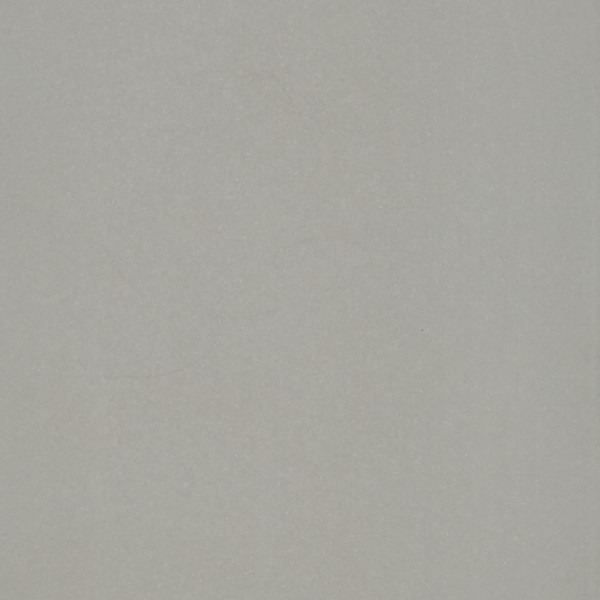 Smooth pale-gray wall, unadorned and matte, filling the frame; surface shows subtle speckling and faint shadowing; evenly lit, minimal interior close-up with no visible features or furnishings.