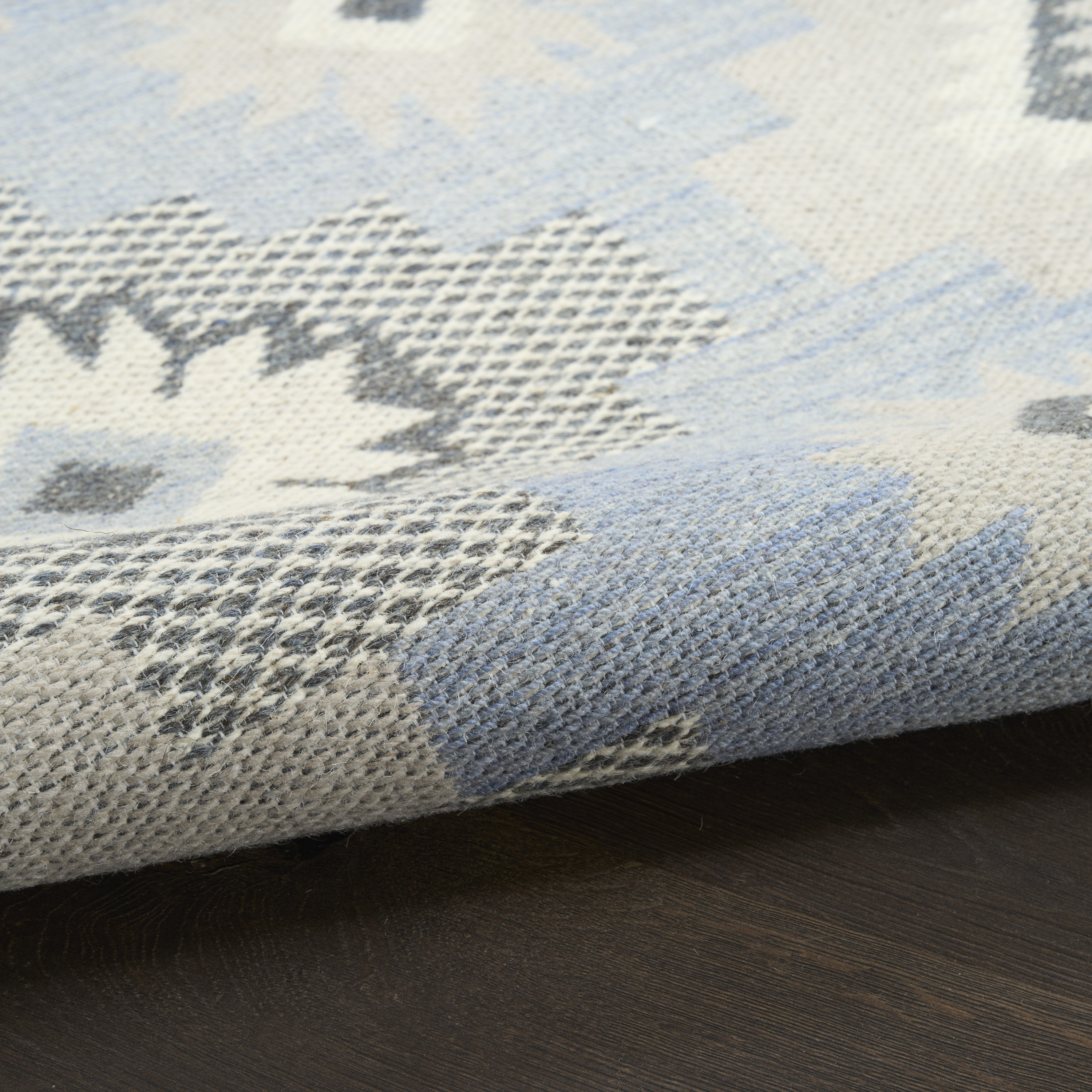 Nourison Copenhagen 8' x 10' Ivory Blue Modern Indoor Rug