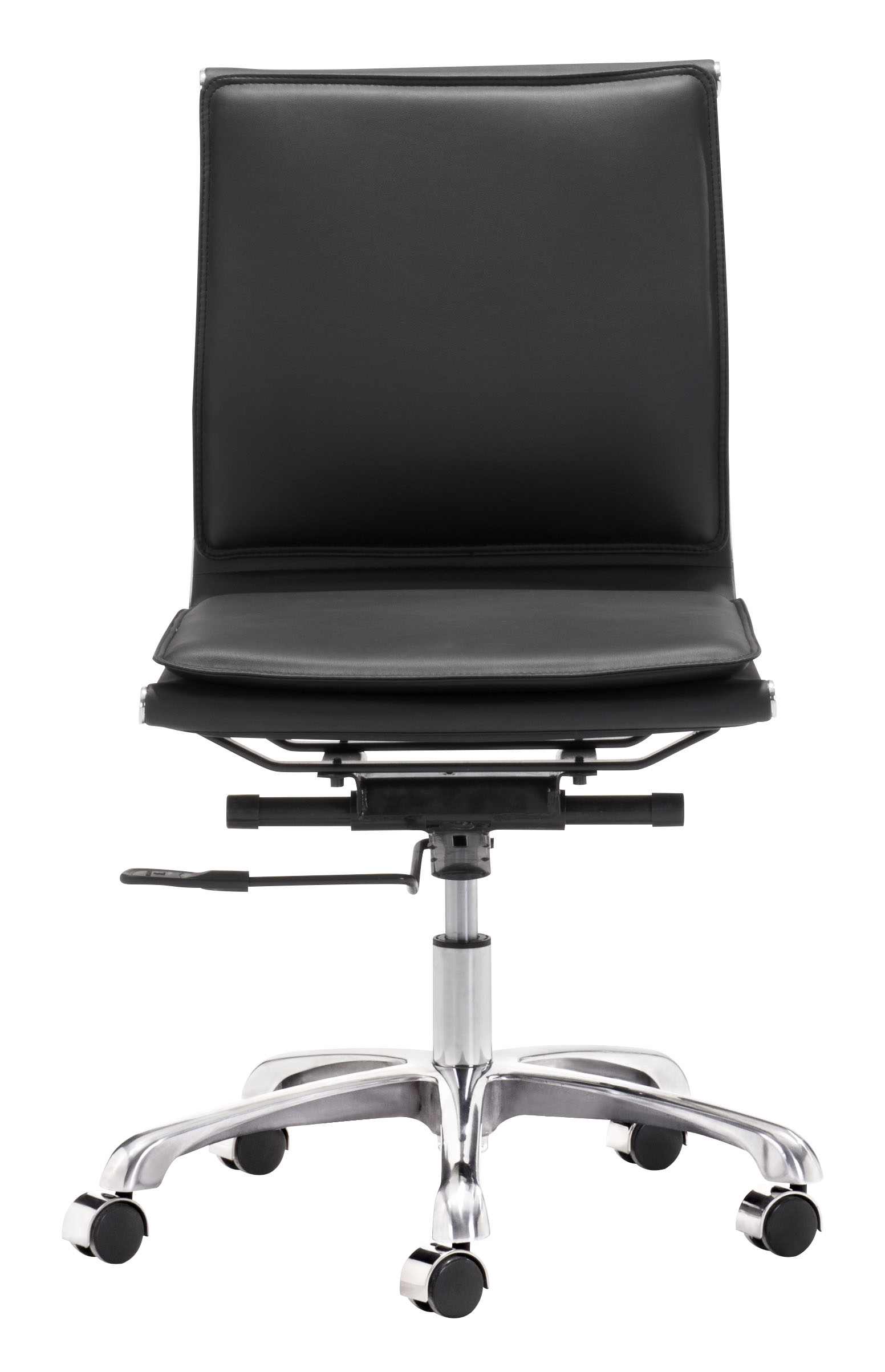 Lider Plus Armless Office Chair Black product image