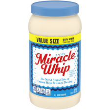 Miracle Whip Light Dressing Value Size, 48 fl oz Jar
