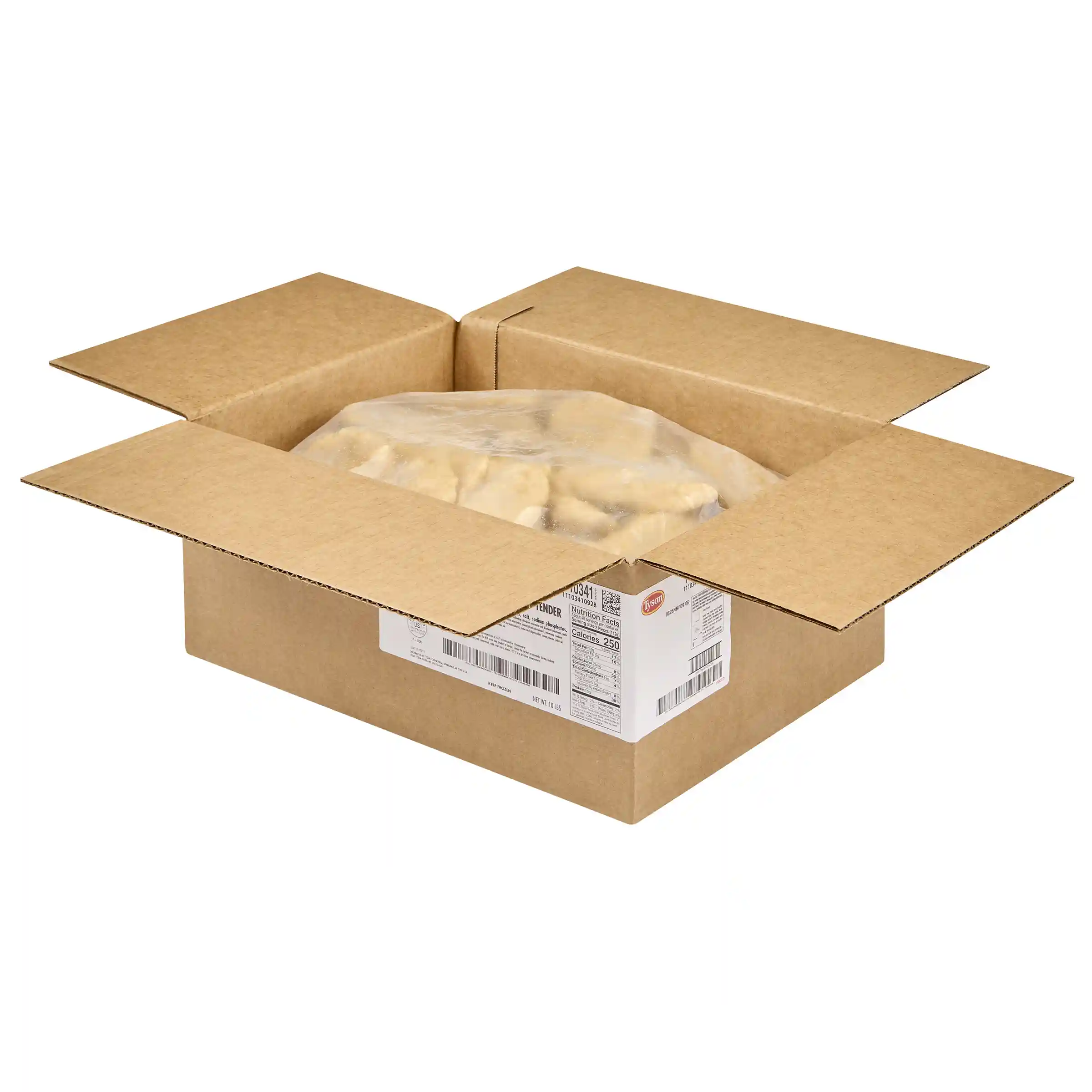 Tyson® Uncooked Breaded Homestyle Select Cut Chicken Tenders_image_4