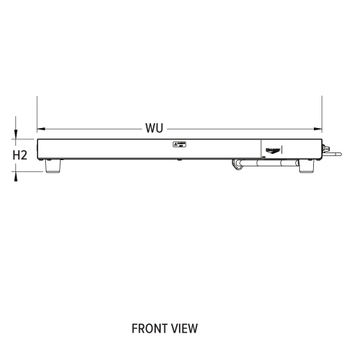 Engineering front view