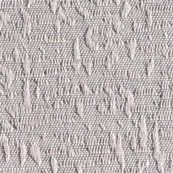 Beige woven fabric with irregular raised threads (object) exhibiting a slubby, textured weave (action) shown close-up under soft, neutral lighting with no surrounding context (context).