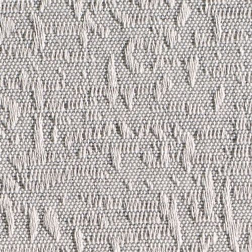 Beige woven fabric with irregular raised threads (object) exhibiting a slubby, textured weave (action) shown close-up under soft, neutral lighting with no surrounding context (context).
