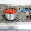 1 ½-quart Wear-Ever® tapered saucepan with Steel Coat X3™ nonstick coating and Cool Handle® rubber grip sleeve