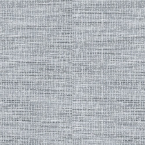 Woven grey fabric panel with tight rectangular grid texture, covering a flat surface; close-up macro view under even neutral lighting suggesting upholstery or wall covering.
