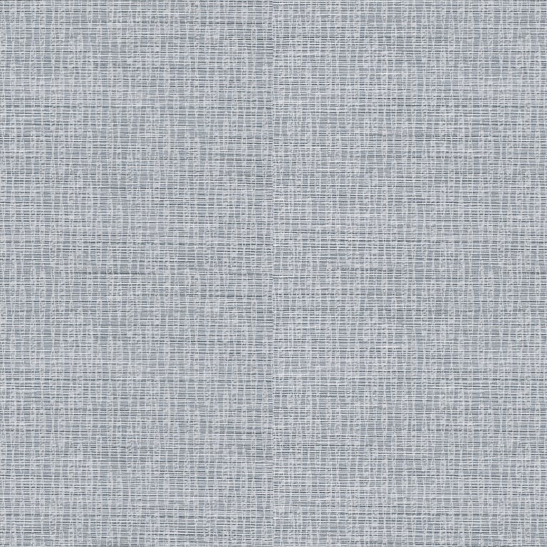 Woven grey fabric panel with tight rectangular grid texture, covering a flat surface; close-up macro view under even neutral lighting suggesting upholstery or wall covering.