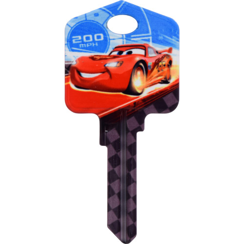 Disney Lightning McQueen Key Blank Kwikset 66/97 KW1/10