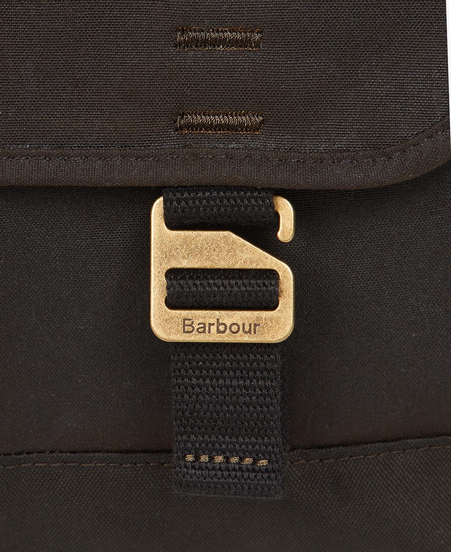 Essential Waxed Messenger Bag image number 5
